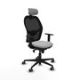 Piqueras y Crespo Chaise de Bureau 1D036G2 Gris clair