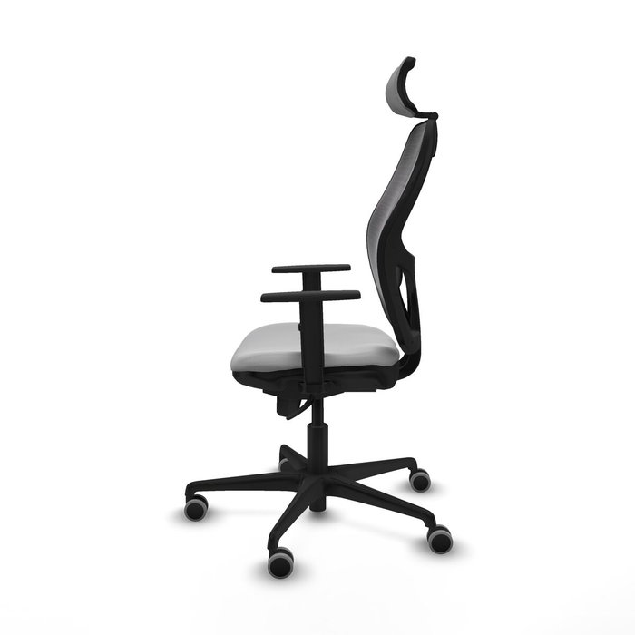 Piqueras y Crespo Chaise de Bureau 1D036G2 Gris clair