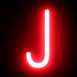 Green Ice Lettre LED Neon J - 74x161x38 mm