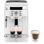 Delonghi Magnifica S ECAM22.110.W - Machine à espresso automatique avec broyeur à grains - Blanc - 1,8 L - 15 bar - 1450 W - Systeme Cappuccino