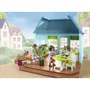 Playmobil 71807 - Boutique de fleuriste et salon de thé My Life La Ville, 220 pièces avec personnages, pour enfants dès 4 ans