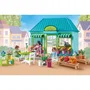 Playmobil 71807 - Boutique de fleuriste et salon de thé My Life La Ville, 220 pièces avec personnages, pour enfants dès 4 ans