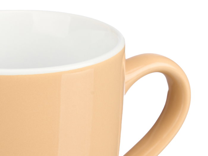 VESSIA Set de 4 Tasses Beige 410ml
