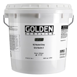 Golden Couleurs Acryliques Heavy Body N2 Gris Neutres 3.78 L