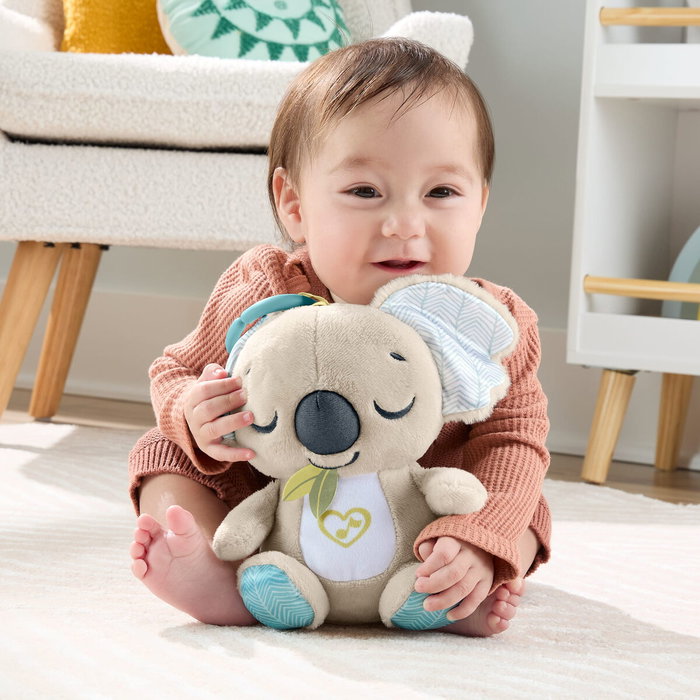 Fisher-Price Doudou Koala à emporter - Veilleuse musicale en peluche