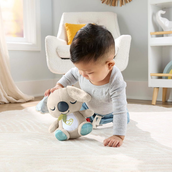 Fisher-Price Doudou Koala à emporter - Veilleuse musicale en peluche