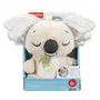 Fisher-Price Doudou Koala à Emporter JBD65 - Veilleuse Musicale en Peluche Apaisante avec Mélodies et Oreilles en Satin pour Bébé