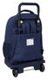 Benetton Sac à dos grand avec roues compact et sac extraible "Flag" 33x45x22 cm - Marque: Benetton