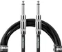 CABLEWORKS Câble Instrument Jack/Jack 3 m - Connecteurs Jack Mono, Noir, Longueur 3 mètres