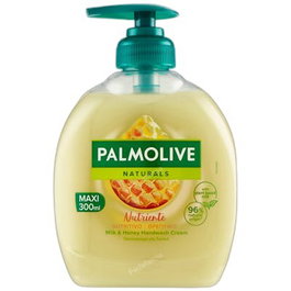Palmolive Savon Mousse Mains Dosateur 300 ml Lait et Miel pour la Salle de Bain