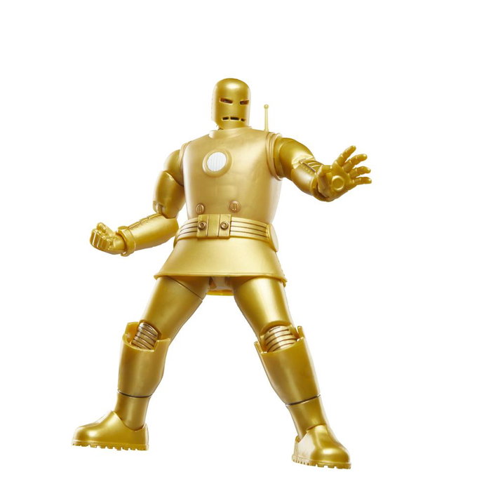 Hasbro Marvel Legends Series Iron Man Figurine de Collection 15 cm avec Accessoires - Armure Dorée