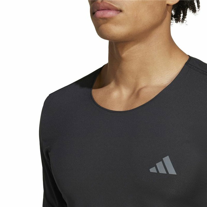T-shirt à manches courtes homme Adidas Adizero Running Noir