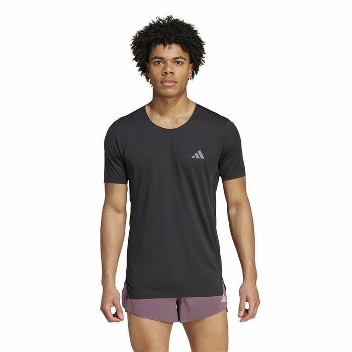 T-shirt à manches courtes homme Adidas Adizero Running Noir