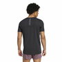 T-shirt à manches courtes homme Adidas Adizero Running Noir