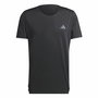 T-shirt à manches courtes homme Adidas Adizero Running Noir
