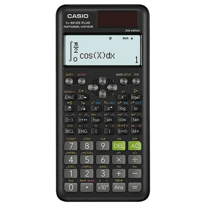 Calculatrice Casio FX-991ES PLUS 2 Noir Calculatrice Casio FX-991ES PLUS 2 Noir