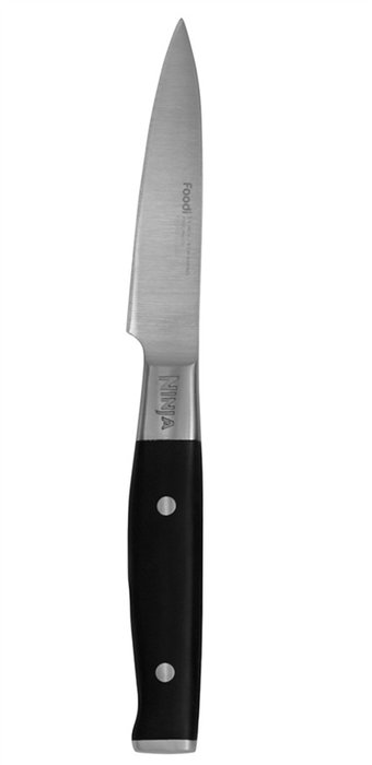 Ninja K32006EU - Jeu de 6 couteaux de cuisine avec bloc et aiguiseur intégré StaySharp - 5 couteaux et 1 paire de ciseaux - Acier inoxidable allemand Ninja K32006EU - Jeu de 6 couteaux de cuisine avec bloc et aiguiseur intégré StaySharp - 5 couteaux et 1 paire de ciseaux - Acier inoxidable allemand