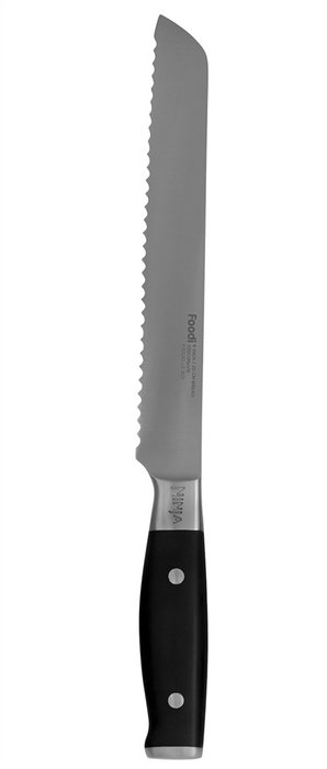 Ninja K32006EU - Jeu de 6 couteaux de cuisine avec bloc et aiguiseur intégré StaySharp - 5 couteaux et 1 paire de ciseaux - Acier inoxidable allemand Ninja K32006EU - Jeu de 6 couteaux de cuisine avec bloc et aiguiseur intégré StaySharp - 5 couteaux et 1 paire de ciseaux - Acier inoxidable allemand