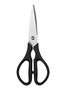 Ninja K32006EU - Jeu de 6 couteaux de cuisine avec bloc et aiguiseur intégré StaySharp - 5 couteaux et 1 paire de ciseaux - Acier inoxidable allemand