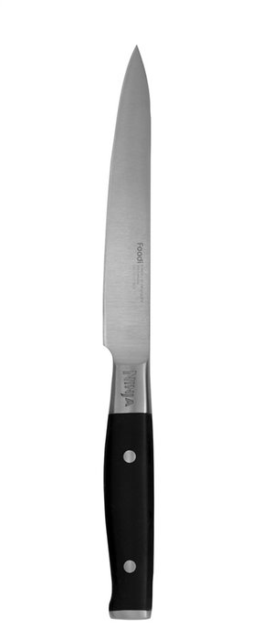 Ninja K32006EU - Jeu de 6 couteaux de cuisine avec bloc et aiguiseur intégré StaySharp - 5 couteaux et 1 paire de ciseaux - Acier inoxidable allemand Ninja K32006EU - Jeu de 6 couteaux de cuisine avec bloc et aiguiseur intégré StaySharp - 5 couteaux et 1 paire de ciseaux - Acier inoxidable allemand