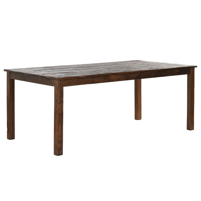 Table de Salle à Manger Home ESPRIT Naturel Bois Recyclé 200 x 100 x 76 cm Table de Salle à Manger Home ESPRIT Naturel Bois Recyclé 200 x 100 x 76 cm