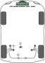 Powerflex Silentblock de poutre arrière Black Series