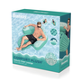 Bestway 43719 Siège Gonflable Waterproof Comfort Plush 145x120 cm pour Piscine et Plage