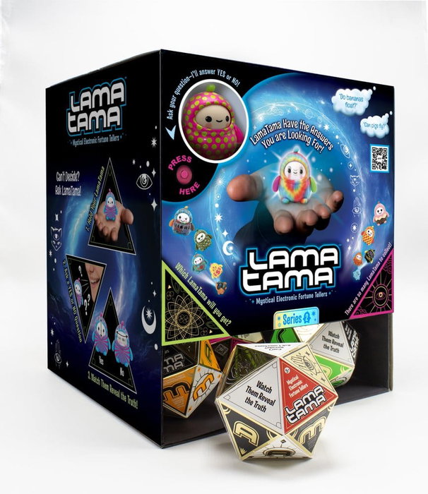 NSI International Inc. Présentoir LamaTama Blind Box figurines électroniques série 2 (26 unités)