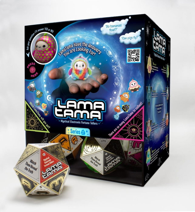 NSI International Inc. Présentoir LamaTama Blind Box figurines électroniques série 2 (26 unités)