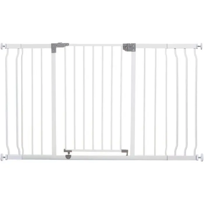 Dreambaby - Barrière de sécurité Liberty, extensible de 126 à 132,5 cm, inclut 2 extensions, Blanche Dreambaby - Barrière de sécurité Liberty, extensible de 126 à 132,5 cm, inclut 2 extensions, Blanche