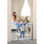 Dreambaby Barrière de sécurité Liberty avec 2 extensions, Blanc