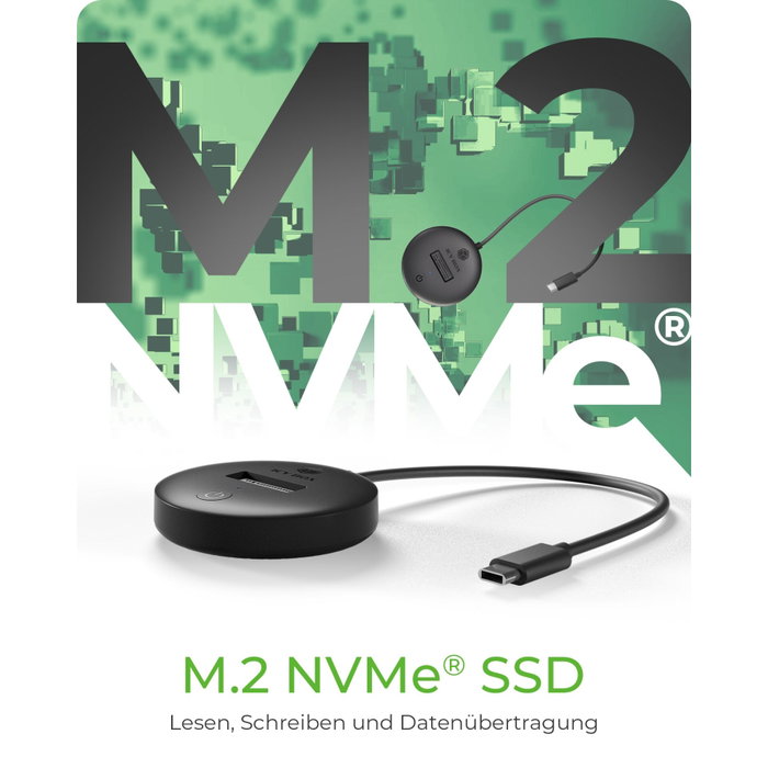 Icy IB-1610MCD-C31 Docking Station M.2 NVMe & SATA SSD Icy IB-1610MCD-C31 Docking Station M.2 NVMe & SATA SSD