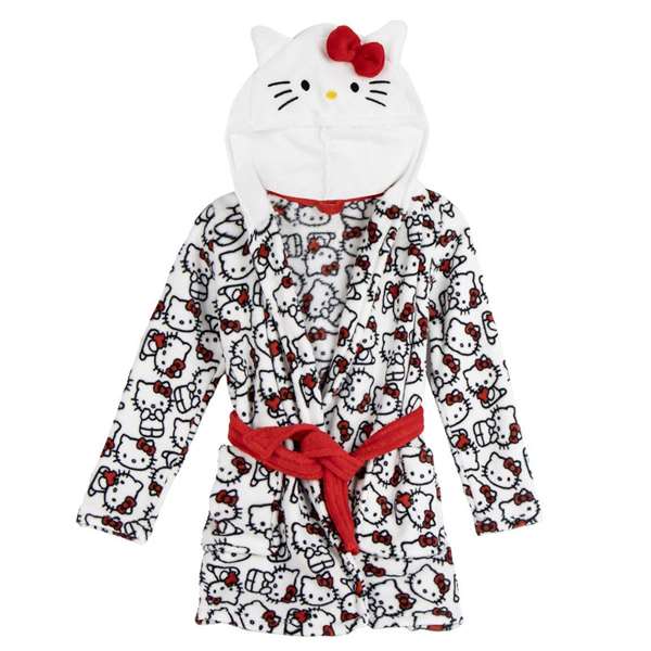 Cerdá Peignoir en Polaire Corail Hello Kitty Blanc 12 Ans Cerdá Peignoir en Polaire Corail Hello Kitty Blanc 12 Ans