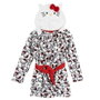 Cerdá Peignoir en Polaire Corail Hello Kitty Blanc 12 Ans
