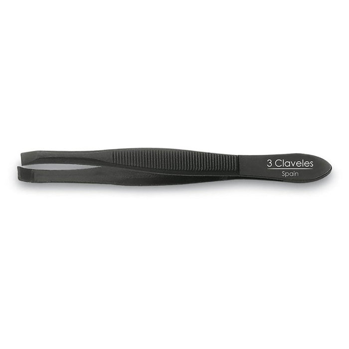 Tres Claveles Pince à épiler crabe noire 8 cm Tres Claveles Pince à épiler crabe noire 8 cm
