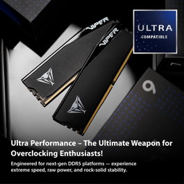Patriot Viper Elite Ultra Series DDR5 RGB 32 Go (2 x 16 Go) 6000 MT/s