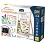 Lisciani Giochi - Mes Premières Compétences Chevalet, Jeu Montessori Tableau Double Face avec Lettres et Chiffres Magnétiques, Matériel Éducatif en Bois pour Enfants 3-6 Ans