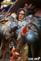 HEX Collectibles Statuette 3D Art Frame Varian Wrynn Hearthstone