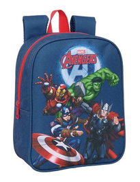 Safta Mochila Guarderia Adaptable au Caddie Avengers, Sac à Dos pour Crèche, 22 x 27 x 10 cm, À Partir de 3 Ans