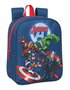 Safta Mochila Guarderia Adaptable au Caddie Avengers, Sac à Dos pour Crèche, 22 x 27 x 10 cm, À Partir de 3 Ans