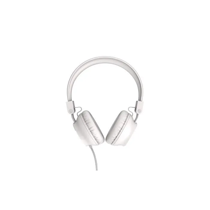 RYGHT Casque Filaire NIMA Blanc Nacré - Son Haute Qualité, Pliable - Connexion Jack 3.5mm - Pour Mélomanes RYGHT Casque Filaire NIMA Blanc Nacré - Son Haute Qualité, Pliable - Connexion Jack 3.5mm - Pour Mélomanes