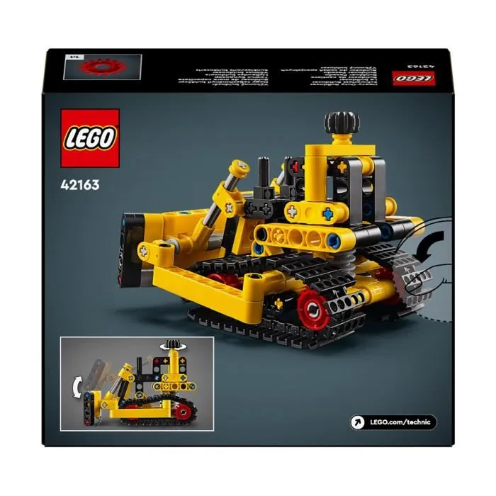 Lego 42163 Technic Le Bulldozer
