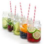 Cook Concept Lot de 50 pailles fantaisie en papier