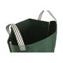 Sac à déchets de jardin Home ESPRIT Blanc Vert Coton 40 x 40 x 60 cm