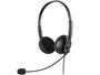 Sandberg MiniJack Office Headset Saver, Casque micro avec adaptateur pour smartphone et PC, serre-tête et bras microphone réglables, pour visioconférences