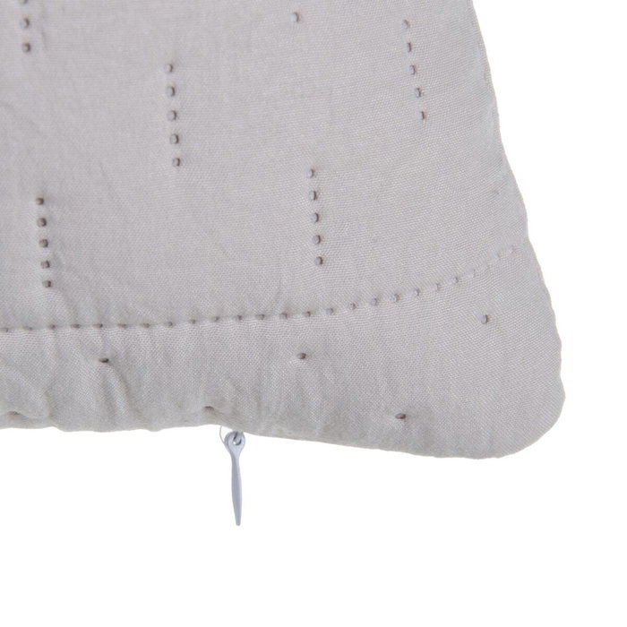 BigBuy Home Coussin Taupe Carré Géométrique 40 x 10 x 40 cm BigBuy Home Coussin Taupe Carré Géométrique 40 x 10 x 40 cm