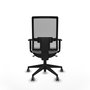 PIQUERAS Y CRESPO Chaise de bureau Horna, mécanisme synchrone, gris