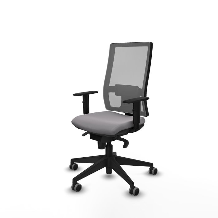 PIQUERAS Y CRESPO Chaise de bureau Horna, mécanisme synchrone, gris PIQUERAS Y CRESPO Chaise de bureau Horna, mécanisme synchrone, gris