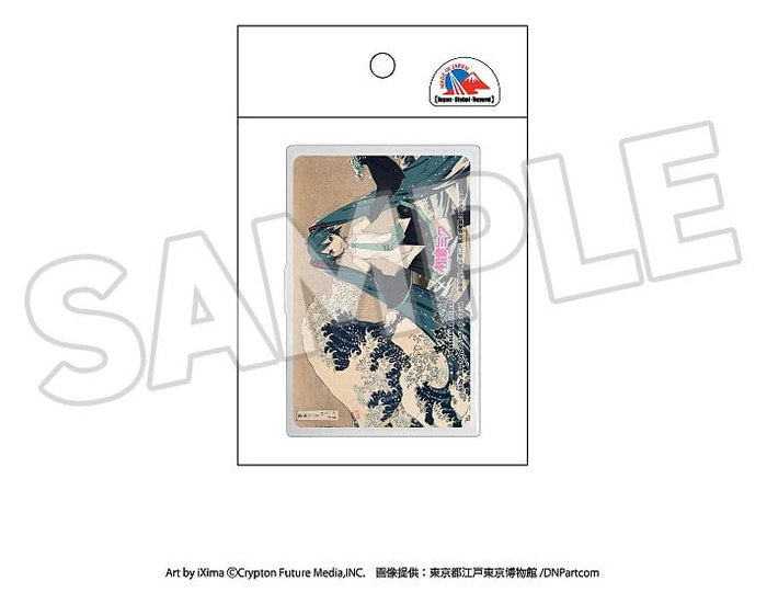Presence CO., LTD. Katsushika Hokusai x Hatsune Miku jeu de cartes à jouer 