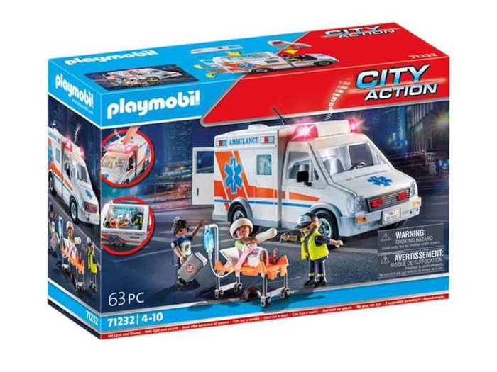 PLAYMOBIL Ambulance City Action 71232